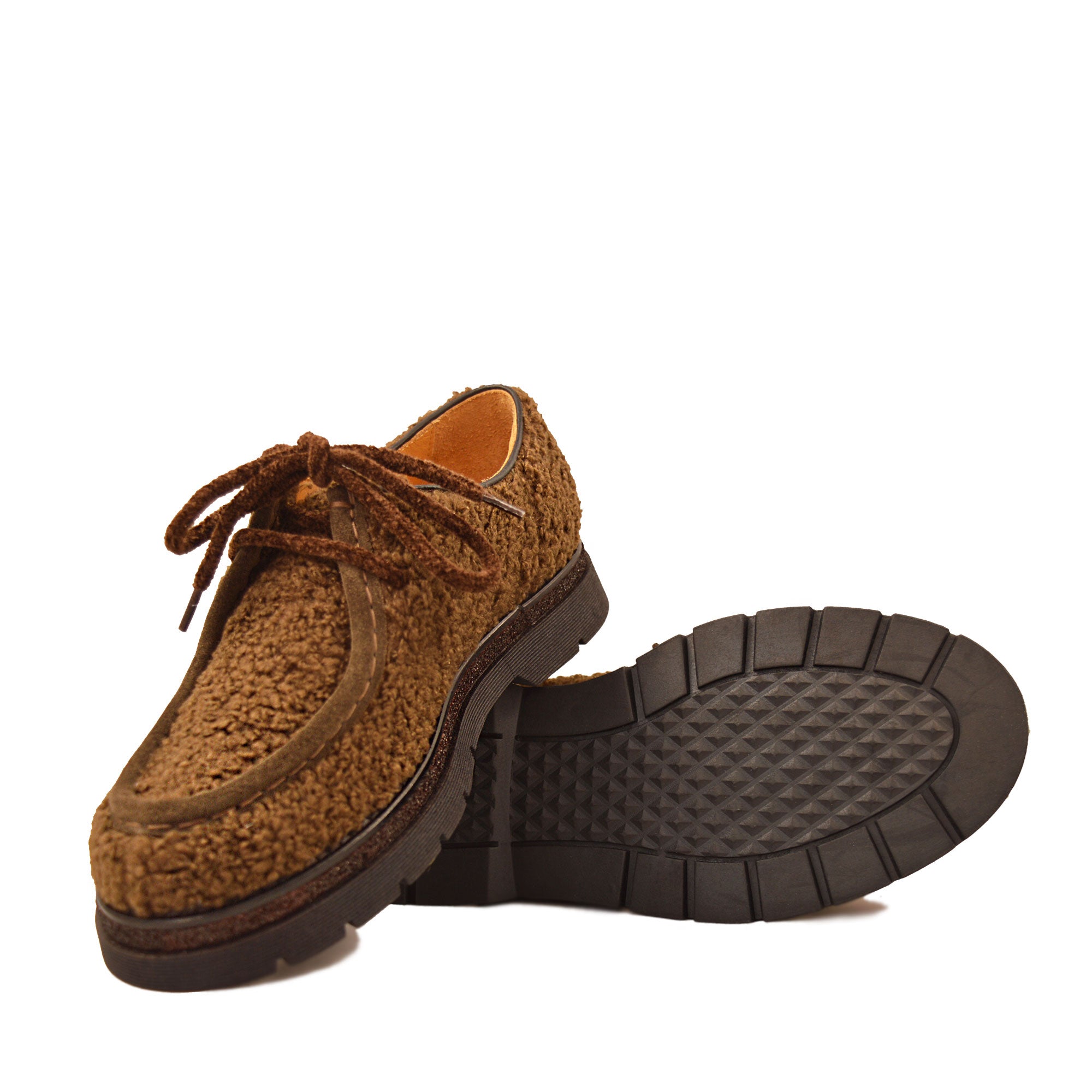 Perla Teddy Brown Velour Testa di moro