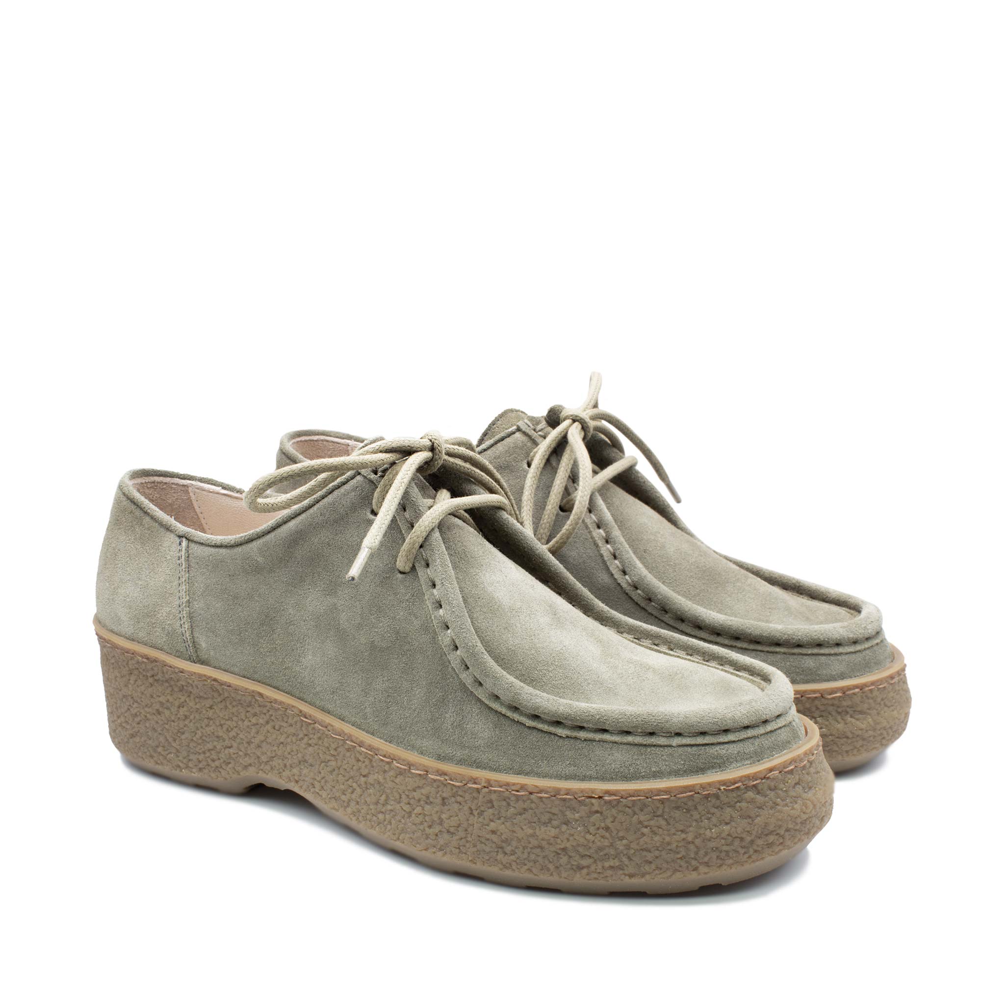 Gisella Velour Suede Salvia