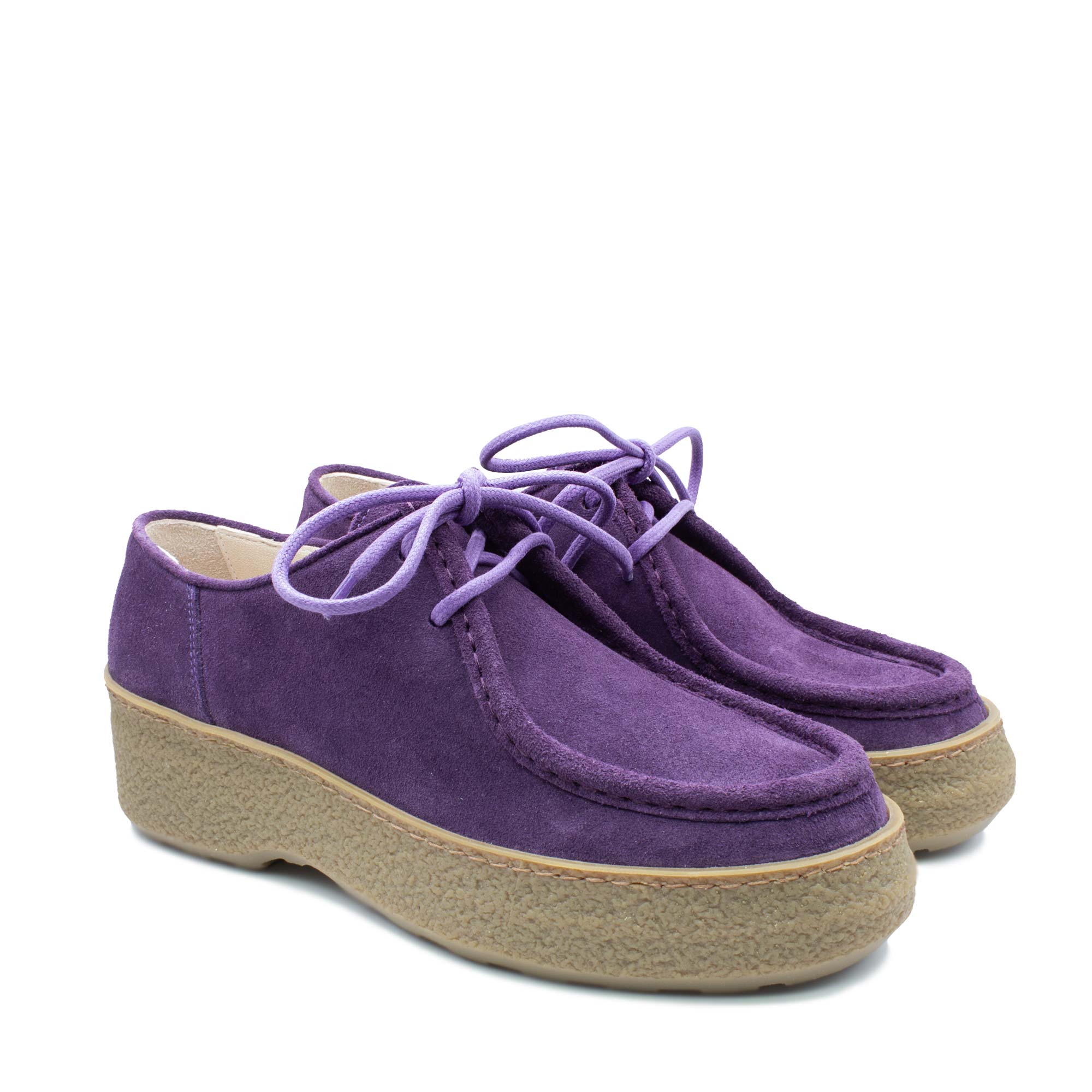 Gisella Velour Suede Viola