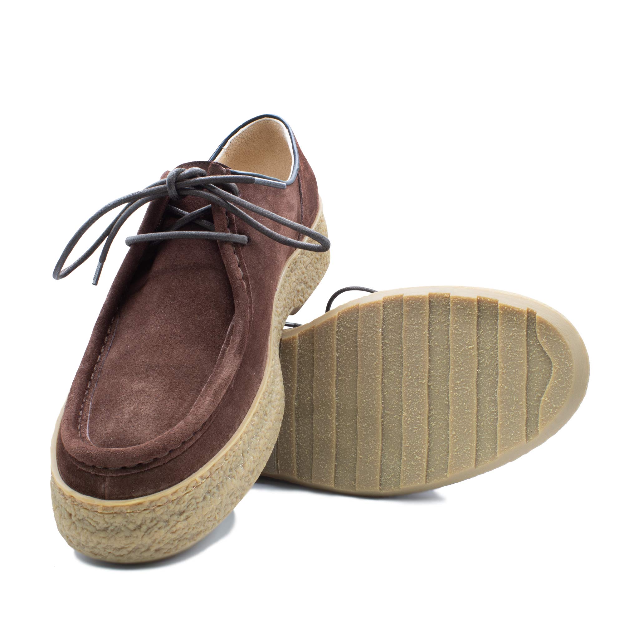 Ezio Velour Suede Marrone