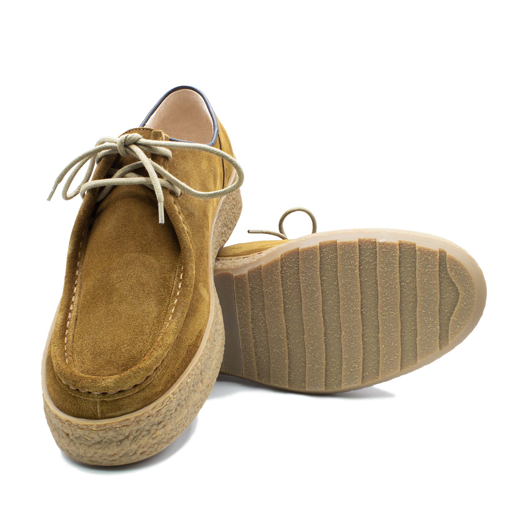 Ezio Velour Suede Camel