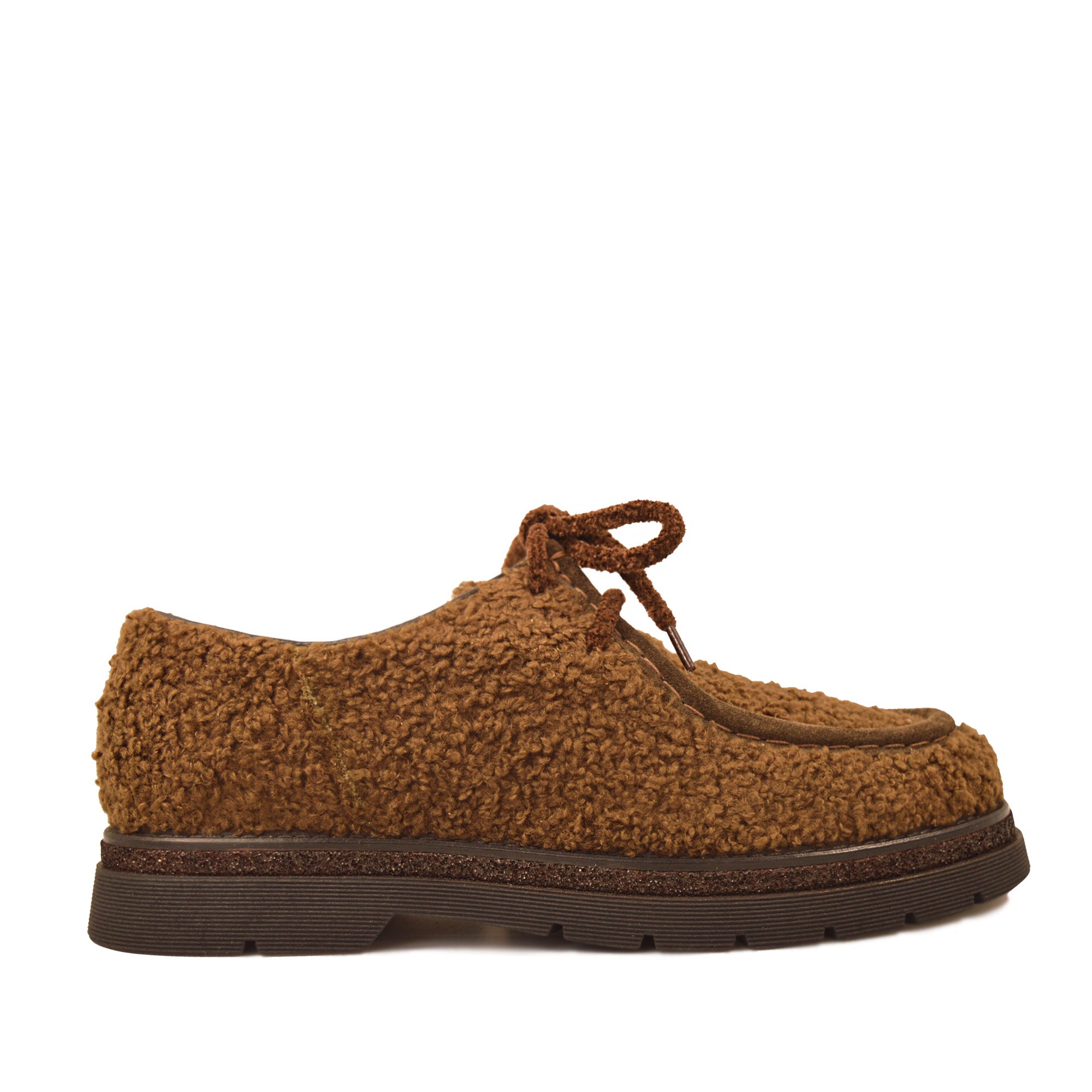 Perla Teddy Brown Velour Testa di moro