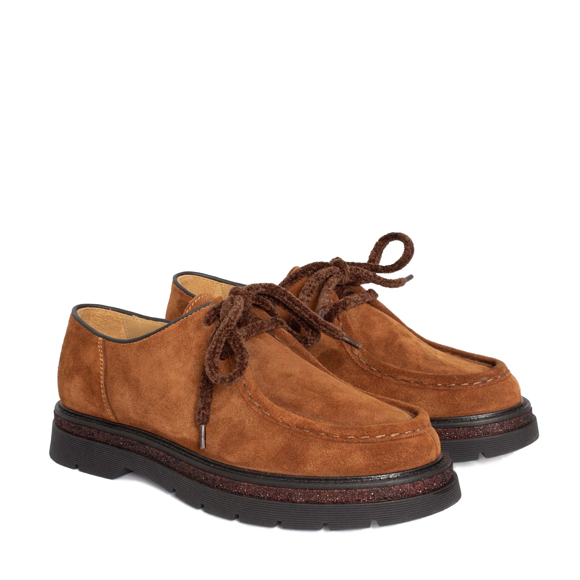 Perla Velour Suede Marrone