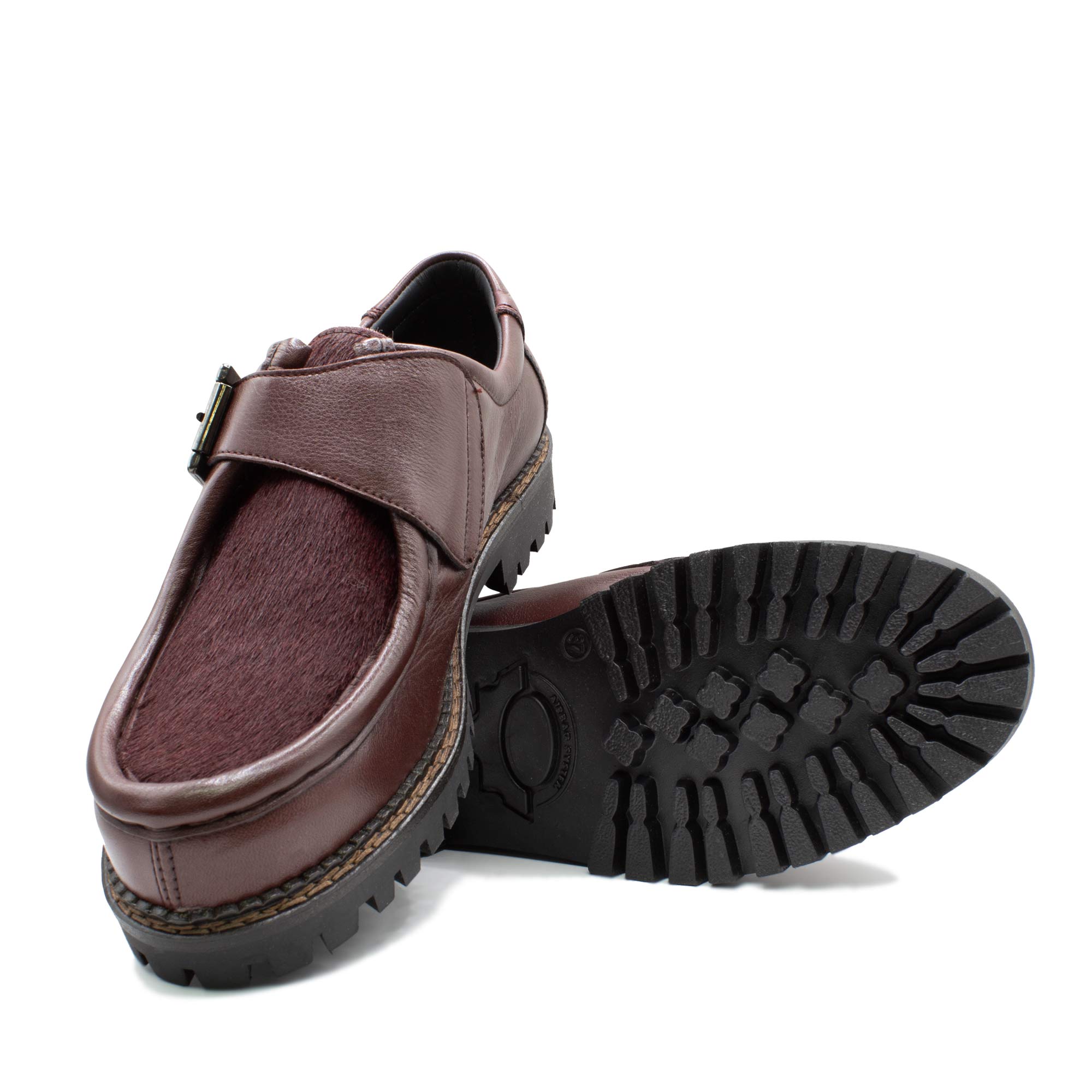 Iolanda Boston Horsy Bordeaux
